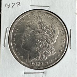 1878 $1 Morgan Silver Dollar