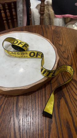 Off white belt