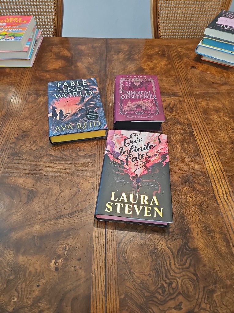 Young Adult Romantasy Books  One Signed Singles 