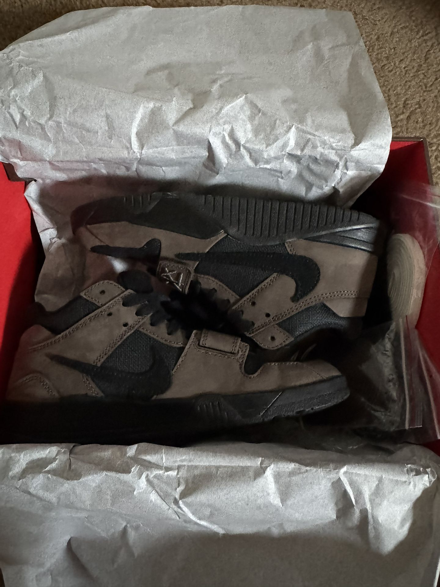 Jordan Jumpman Jack TR Dark Mocha Travis Scott Size 6.5