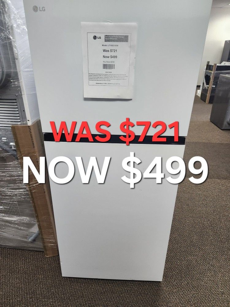 18 cu. ft Top Freezer Garage
Ready Refrigerator