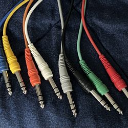 Hosa 6ft Balanced 1/4" To 1/4" 8 Channel Audio Cable