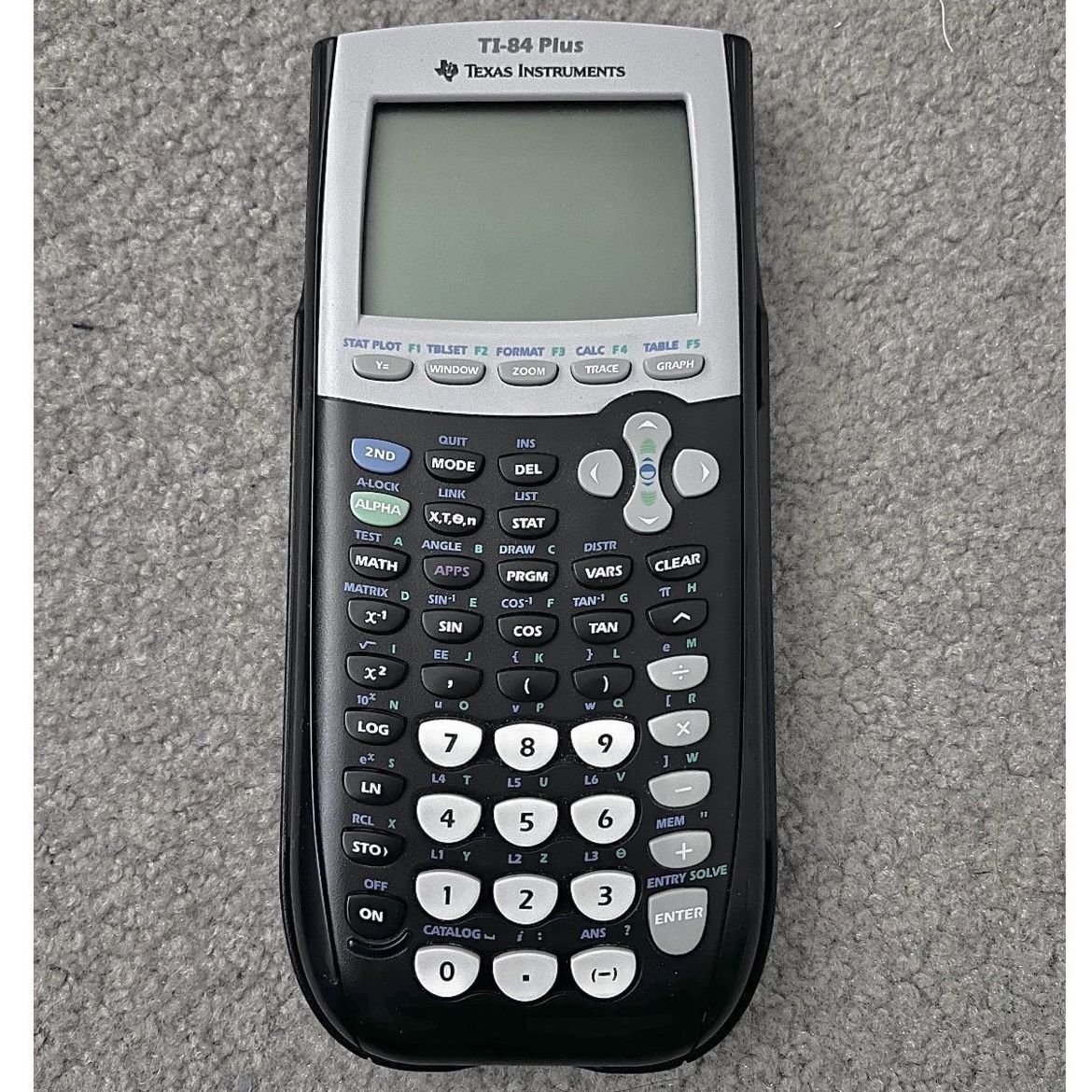 Texas Instruments TI-84 Plus Graphing Calculator - Black
