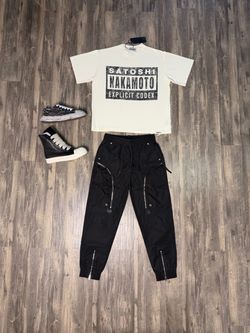 Rick Owen’s Pants, Satoshi Shirt, Rick Owen’s Sneakers or Maison Mihara Yasuhiro Brand New