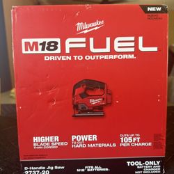 Milwaukee M18 Fuel D-handle Jig Saw