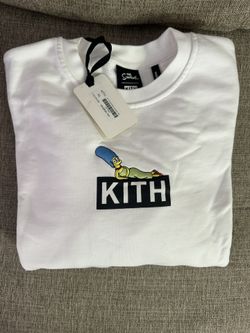 Kith x The Simpsons Marge Box Logo Crewneck White SIZE XL brand new
