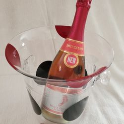 Acrylic Ice Bucket -- Gamecock Colors
