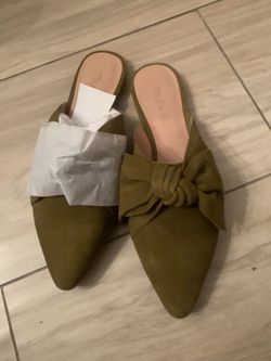 Madewell Suede Flats Size 7