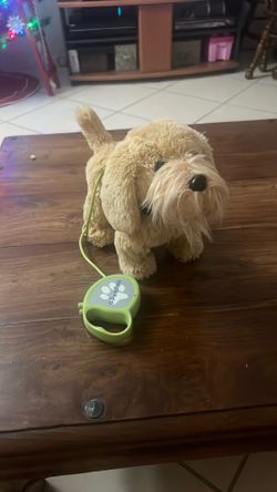 Walking And Barking Puppy Dog Pet With Remote Control Leash