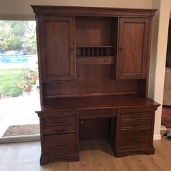 Vintage Solid Hard Wood Desk
