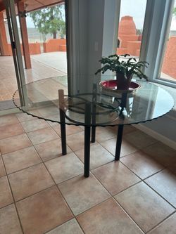 Glass Dining Table
