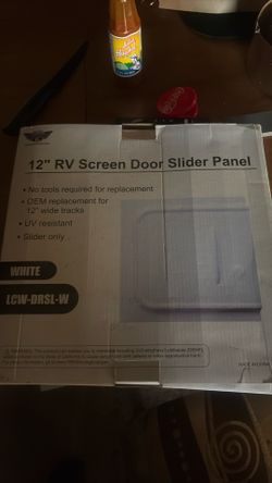 Rv scene door slider panel  12’