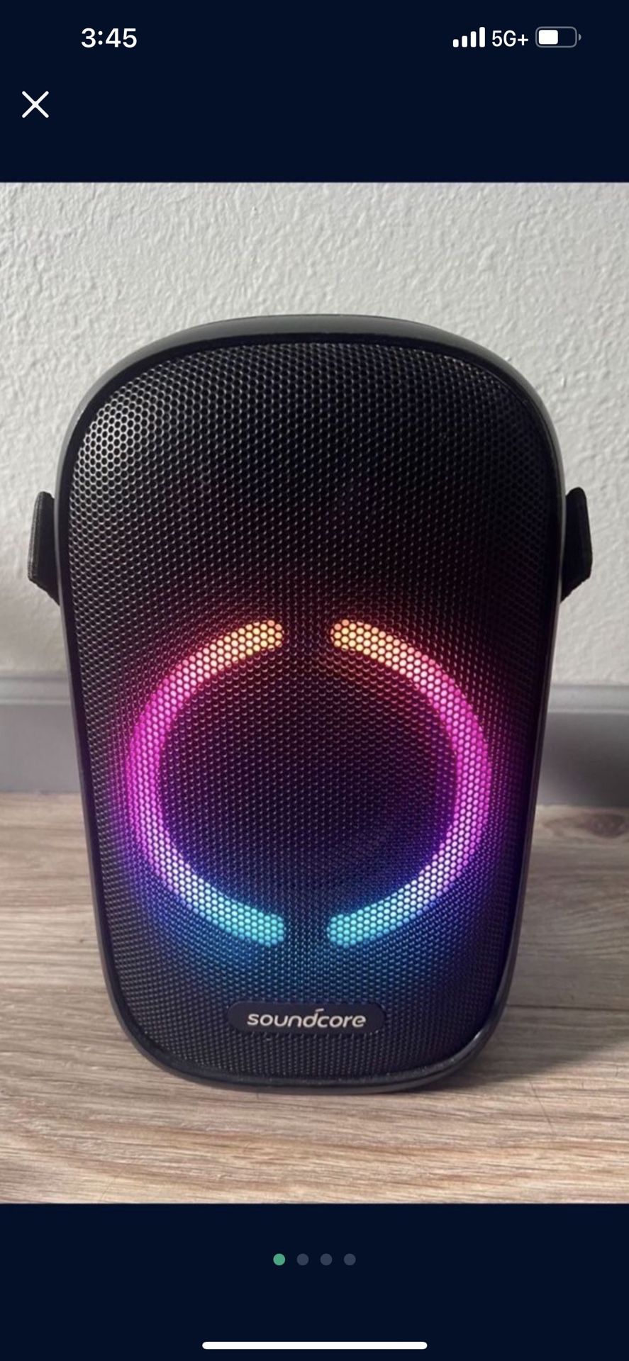 Wireless Bluetooth Speaker - Big Sound - Powerful - Light Up - Party - Beach - park- birthday party - Picnic Speaker - Works Great - Sounds Good