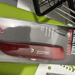 Retractable utility knife