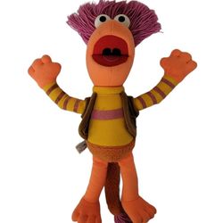 Vintage 1965 Fraggle Rock Gobo Stuffed Animal Plush 16" Jim Henson 