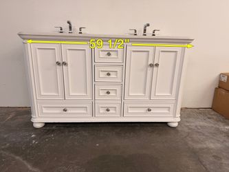 BATHROOM VANITY WHITE