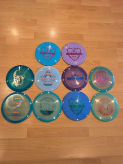 All Discs for $10 each