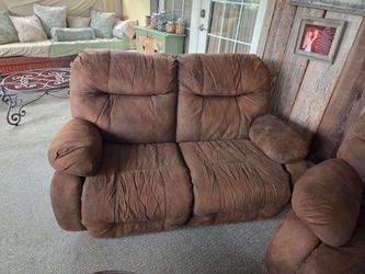 Love seat double recliner