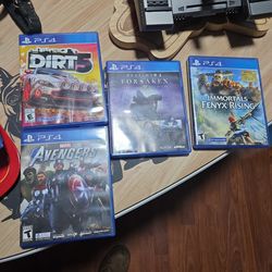 Ps5 games (5 dollars each or 50 for all)