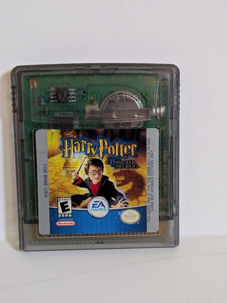 Game Boy Lot - Mario Tennis, Harry Potter & Mortal Kombat 3 (Tested & Working)