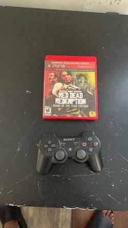 PS3 game and controller