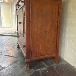 Antique Mid-Century Buffet Cabinet