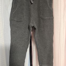 Cat & Jack Toddler Joggers 4T – Gray Waffle Knit Cozy & Soft