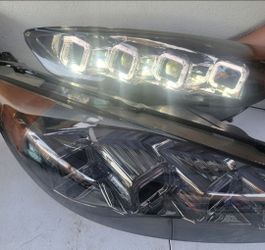 15-18 Ford Focus LED DRL Projector Headlights Luces Calaveras Micas Faros Faroles Headlamps Focos