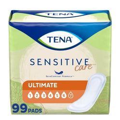 TENA Sensitive Care Incontinence Pads for Women, 