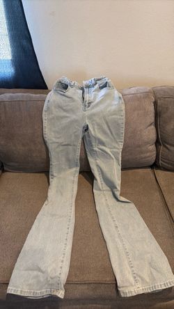 Light Wash Flare Jeans