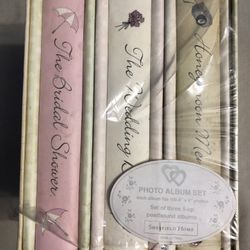 3 Wedding Photo Album Set