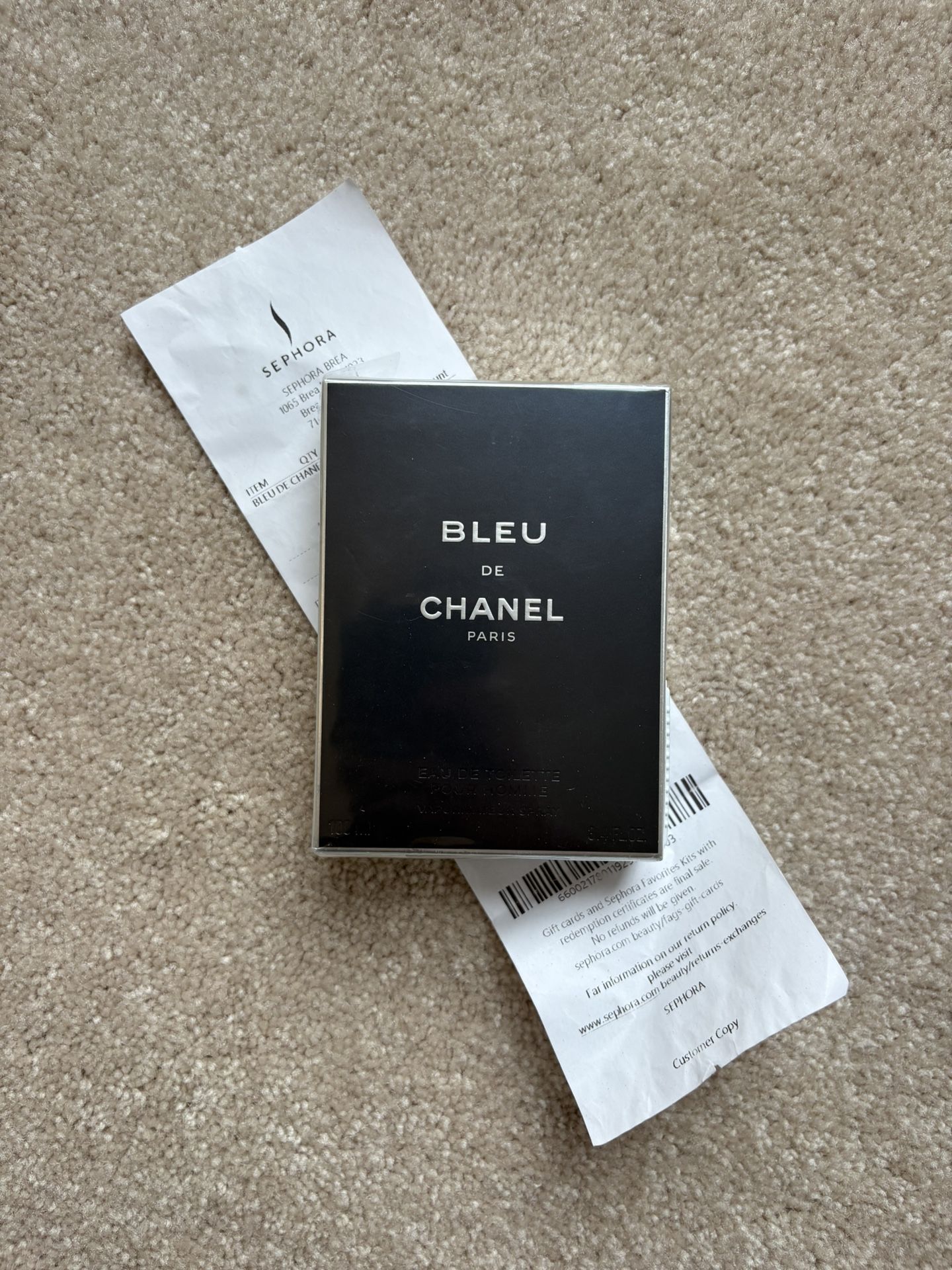 Bleu De Chanel Cologne NEW