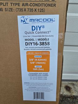 MR. COOL 16 FOOT LINE SET. NEVER USED.