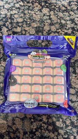 Crazy Fun Mystery Dumplings Chrome Edition Extra Mini Blind Pack 25pcs Ages 6+