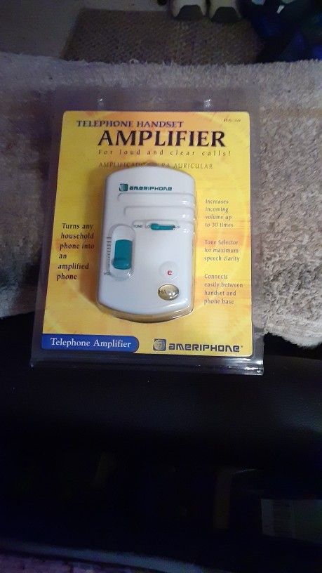 Telephone Handset Amplfier