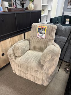 Plush Fabric Accent Chair reclining! Glider! 🔥😍❤️