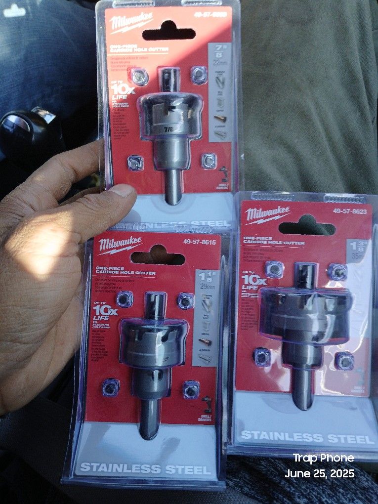 Milwaukee One Piece Carbide Hole Cutter