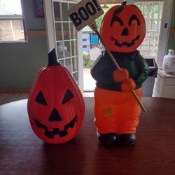 Pumpkin Blow Molds ,For Both Will Separate