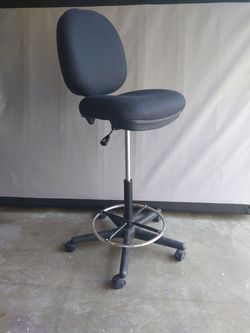 Tall drafting desk chair