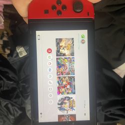 Nintendo Switch Works Perfectly Has 4 Games Installed  Mario kart it only takes two Boruto and dragon ballz game it does not come with smash bros