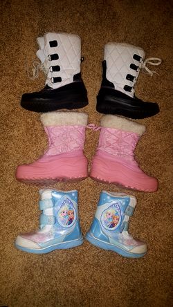 Girls Boots (2) Size 13 and (1) Size 10