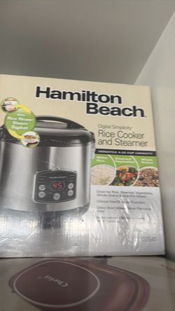Rice cooker and steamer