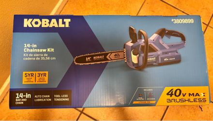 Kobalt Chainsaw Kit