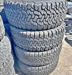 🎃 315 70 17 Bfgoodrich ko2 Tires Con 80% de Vida Las 4