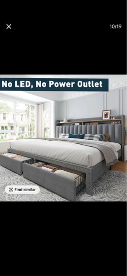 King bed frame