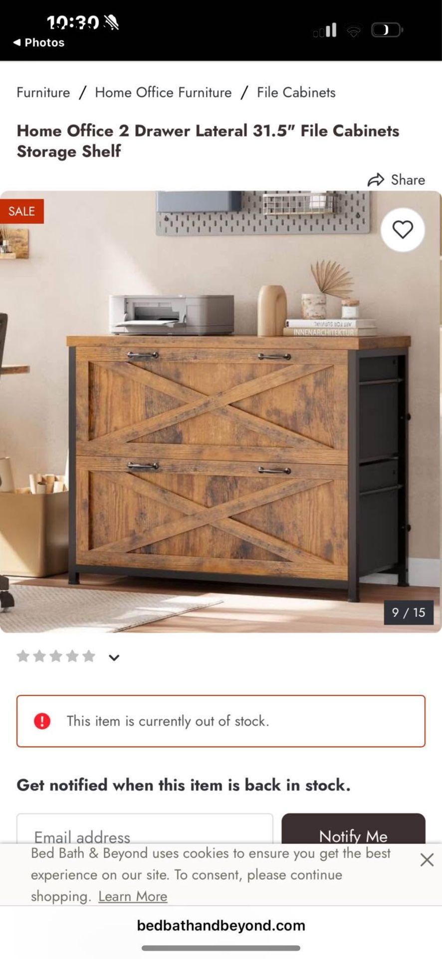 Home Office 2 Drawer Lateral 31.5" File Cabinets Storage Shelf