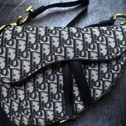 Dior Monogram Saddle Bag