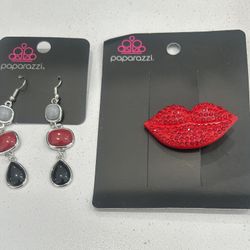 Cute Earrings & Hair Clips $5 Each
