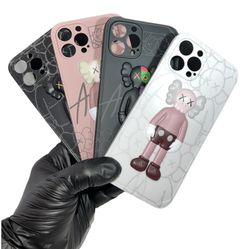 Kaws Fragment 3D Rubber iPhone Protective Case For Apple Hype Multiple Colors