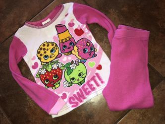 Shopkins • Thermal Pj’s • 4T